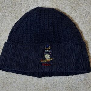 Ralph Lauren Dark Blue Knit Hat